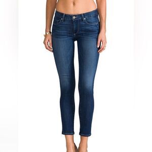 Paige Skyline Ankle Peg distressed jeans size 27